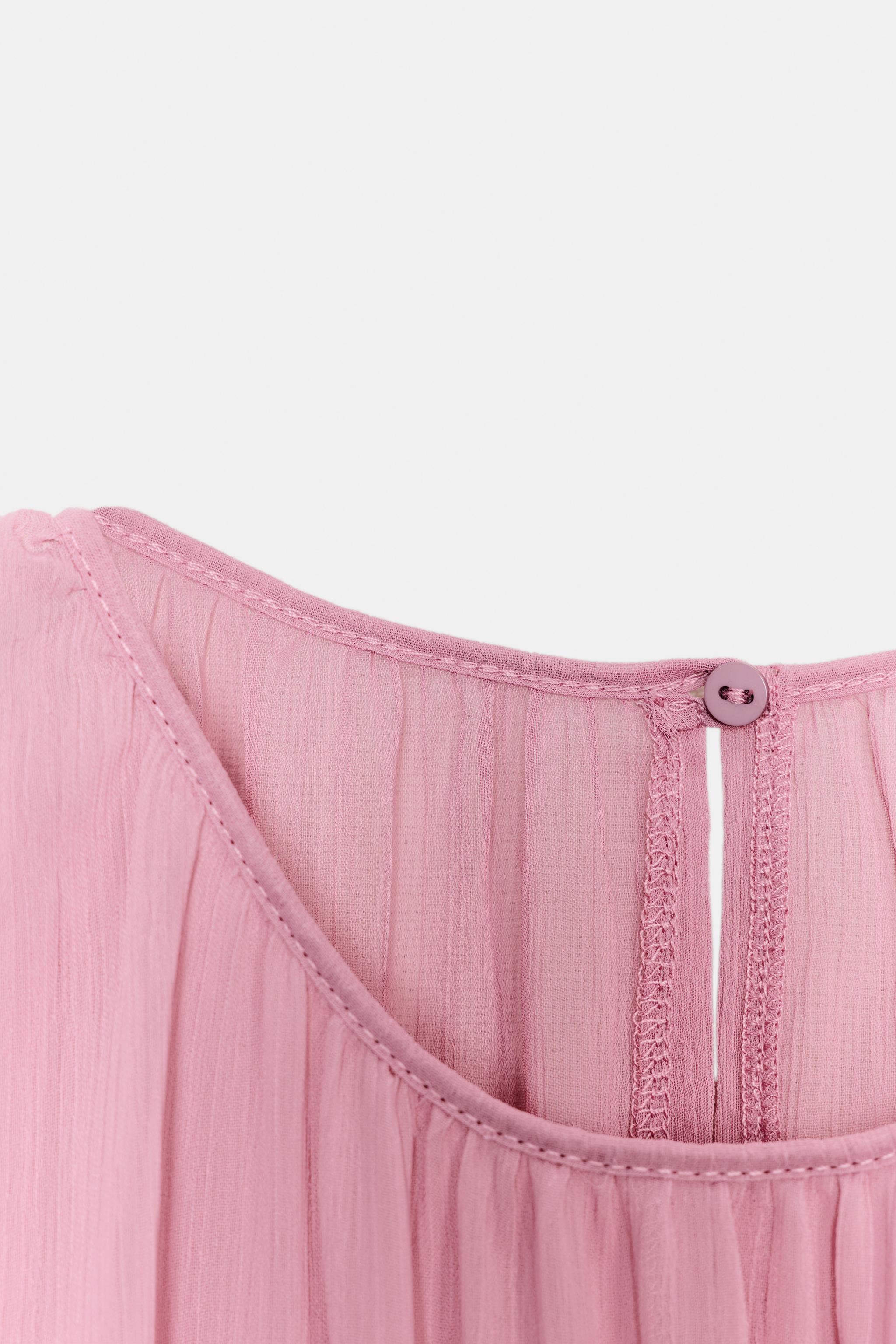 COMBINATION GEORGETTE TOP